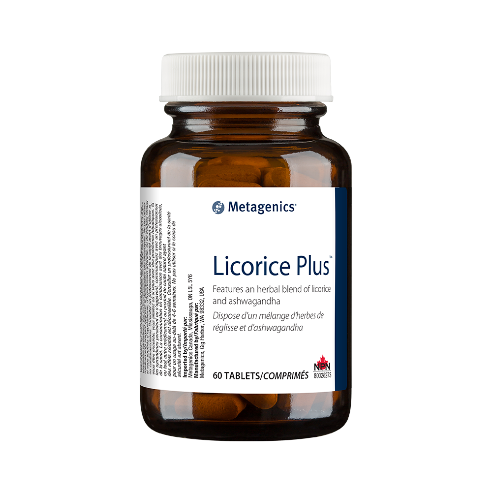 Licorice Plus-60-Metagenics