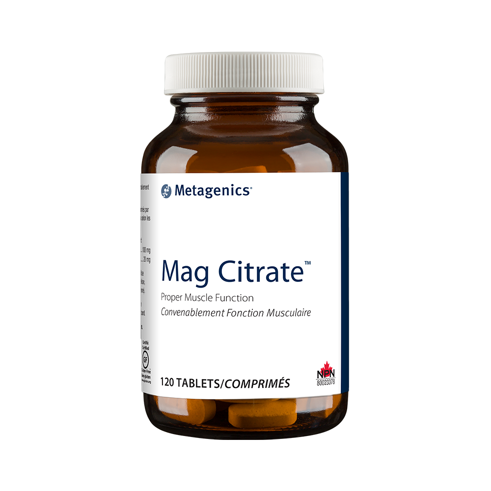Mag Citrate-120comp.-Metagenics