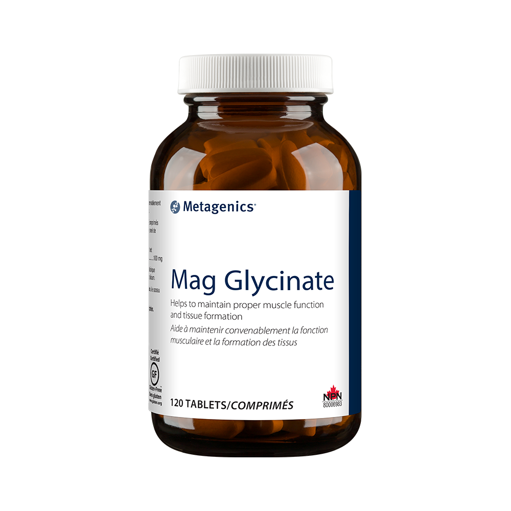 Mag Glycinate-120tabs.-Metagenics