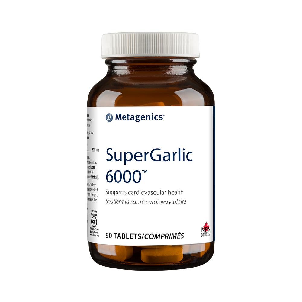 Super Garlic-6000-90tabs.-Metagenics