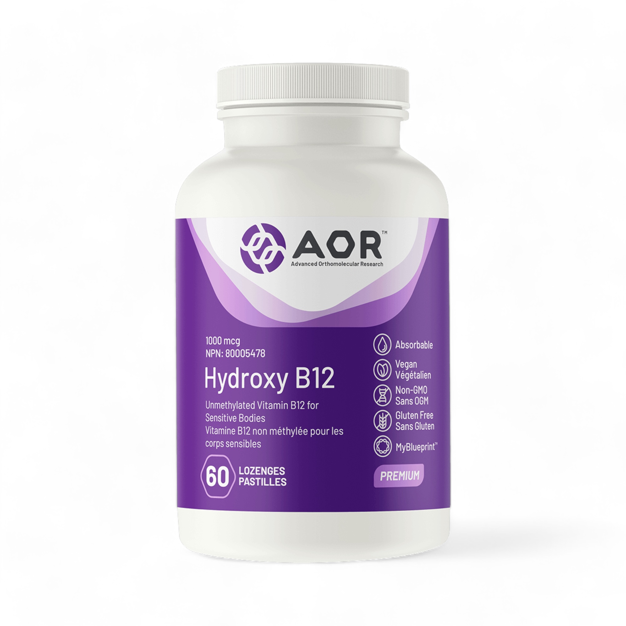 Hydroxy B-12 (60 pastilles) AOR