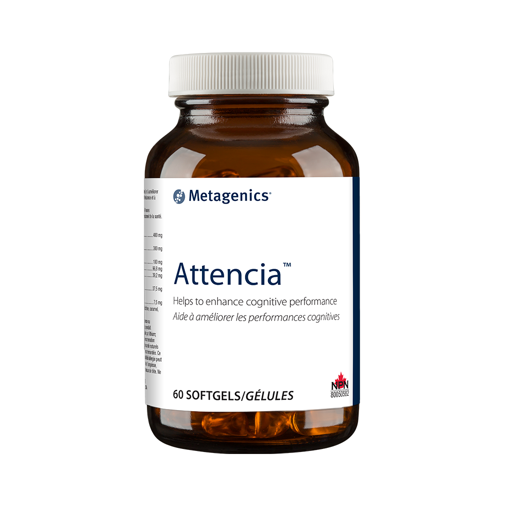 Attencia-60 gels-Metagenics