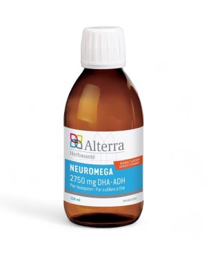 NeurOmega 150ml (5,3oz) saveur d'orange Alterra