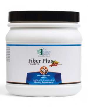 Fiber Plus Powder 30 servings Apple Cinnamon Ortho Molecular Products