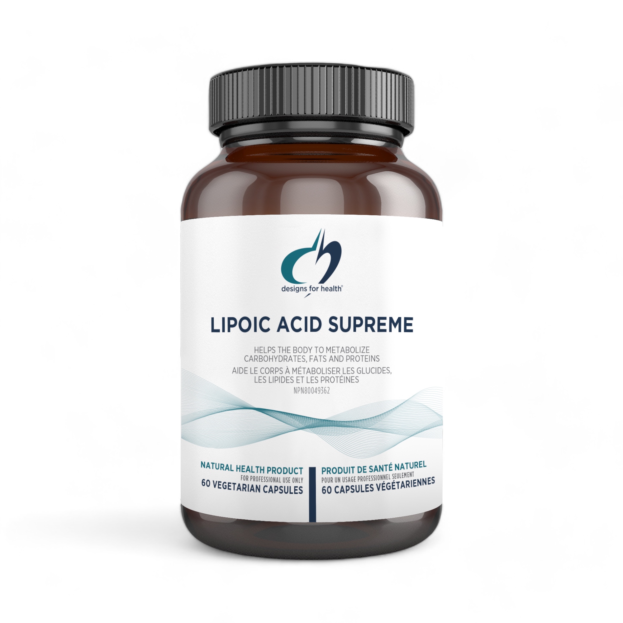 Lipoic Acid Supreme 60 capsules Designs For Health