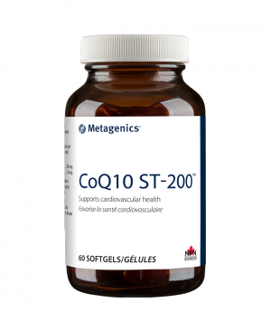 CoQ10 ST-200mg-60gels.Metagenics