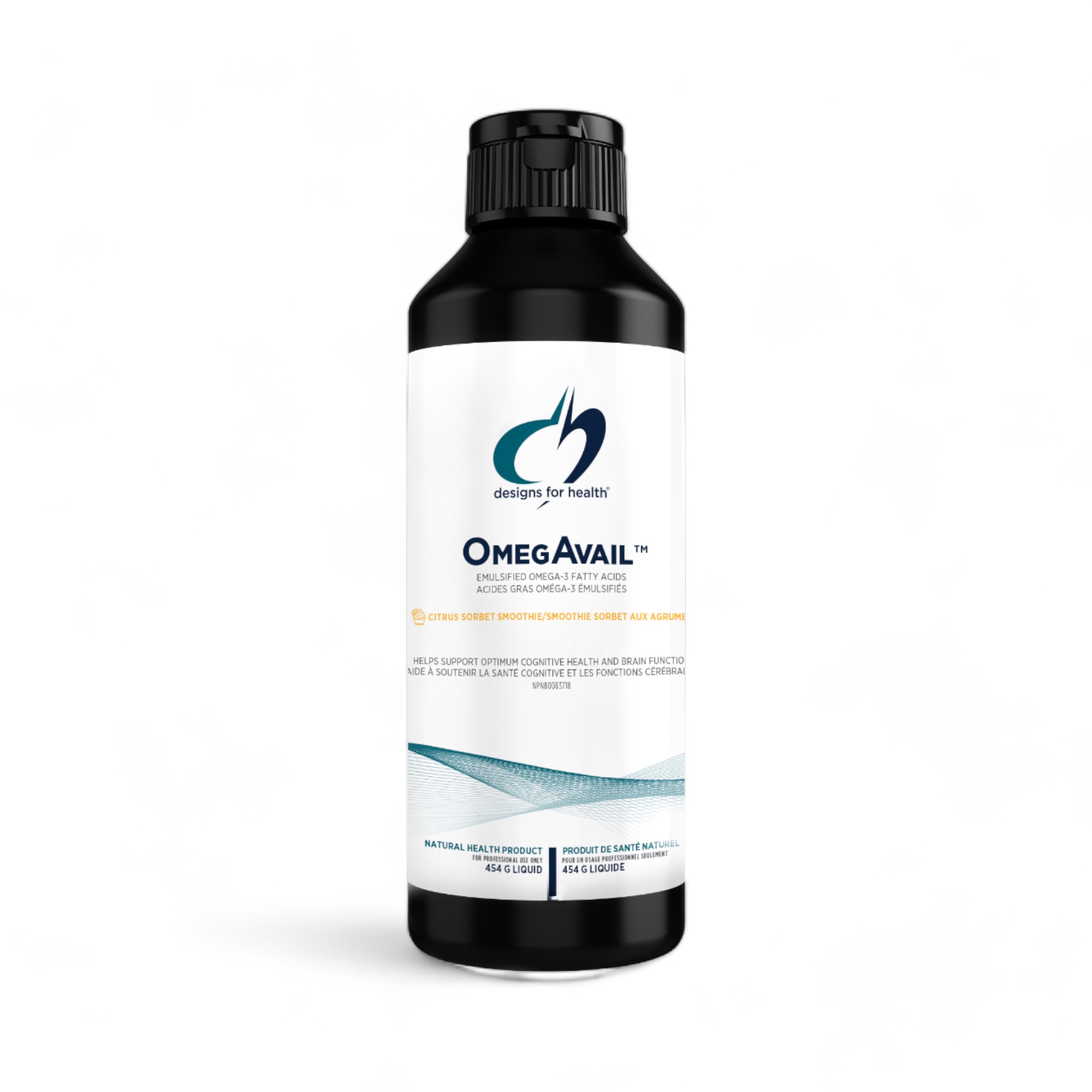 OmegAvail™ Smoothie Sorbet aux Agrumes 454ml (16 oz.) Designs For Health