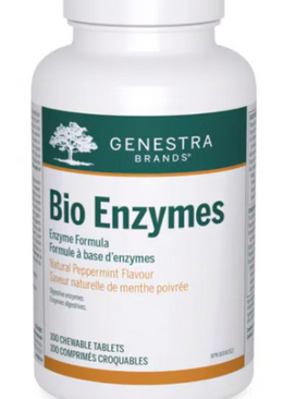 Bio Enzymes 100 chewable tabs Genestra