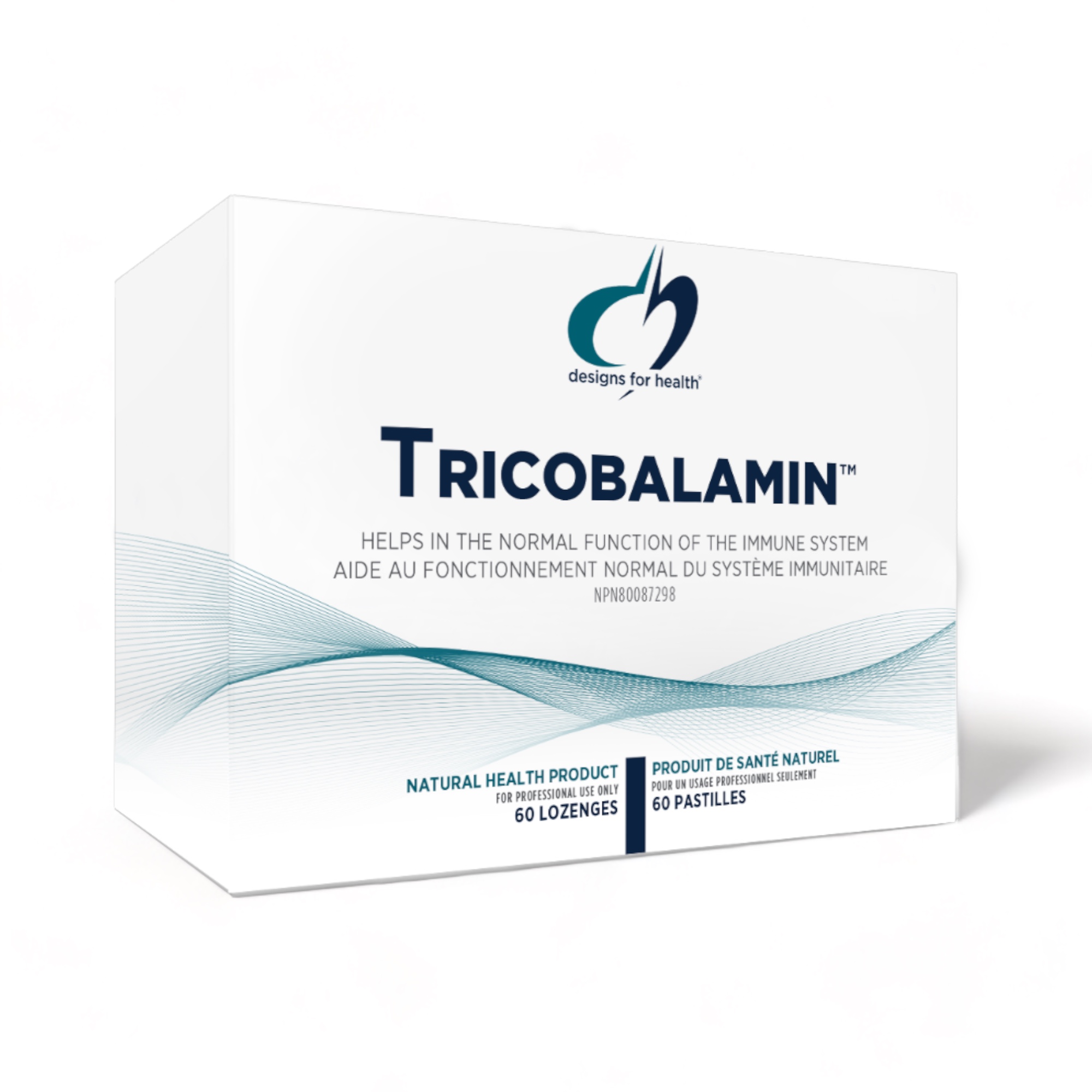 Tricobalamin™ 60 Lozenges Designs for Health