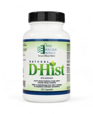 Natural D-Hist 120 capsules Ortho Molecular Products