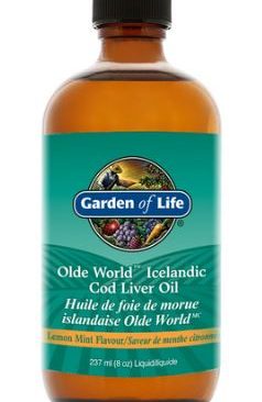 Huile de foie de morue islandaise 237 ml liquide Garden of Life
