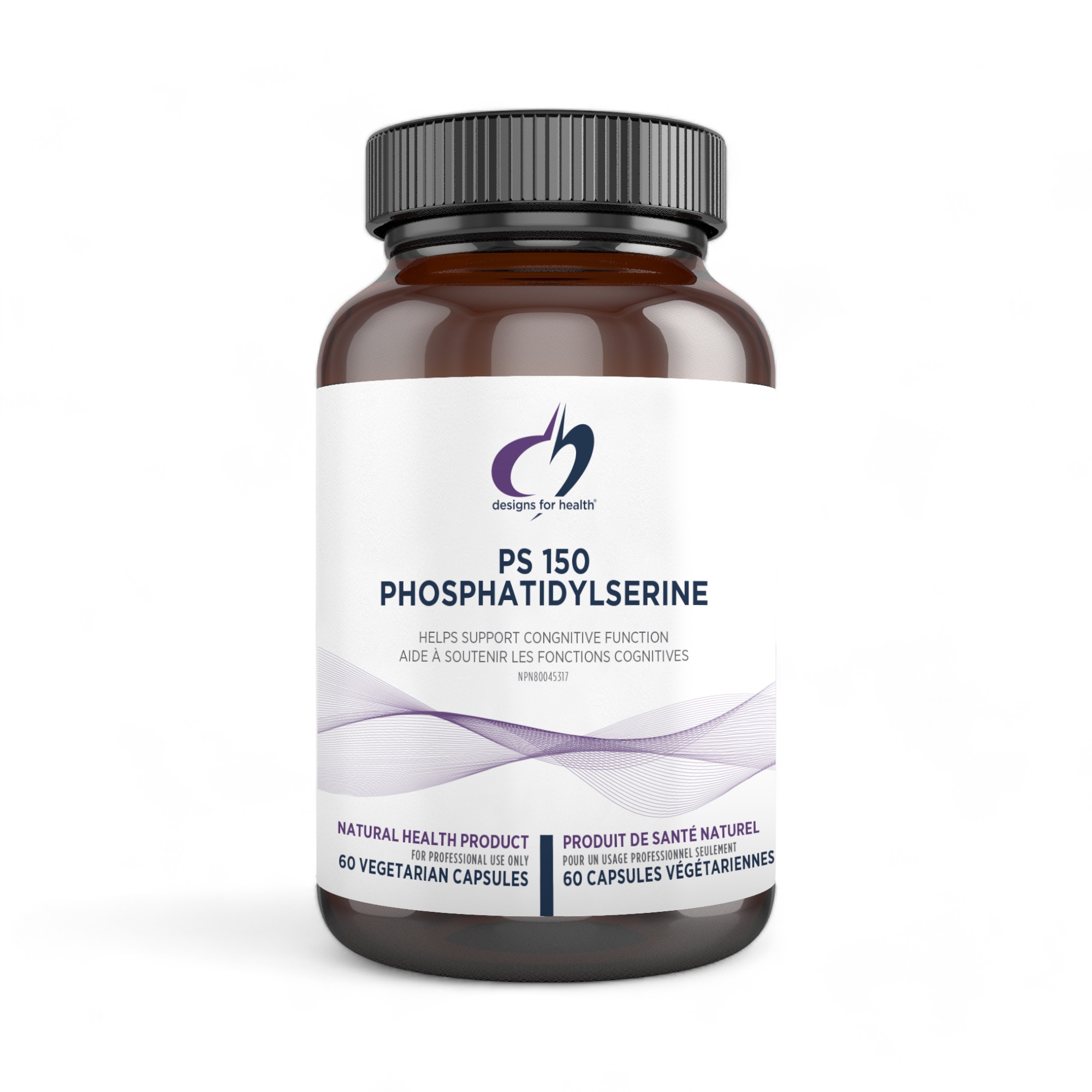PS 150 Phosphatidylserine 60 capsules Designs for Health