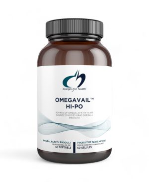 Omegavail™ Hi-Po 60 gélules Designs For Health