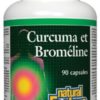 Curcuma et Broméline 90 Natural Factors