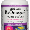 RxOmega-3-500mg-120 mini-gels-natural Factors