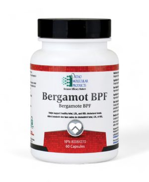Bergamot BPF 60 capsules Ortho Molecular Products