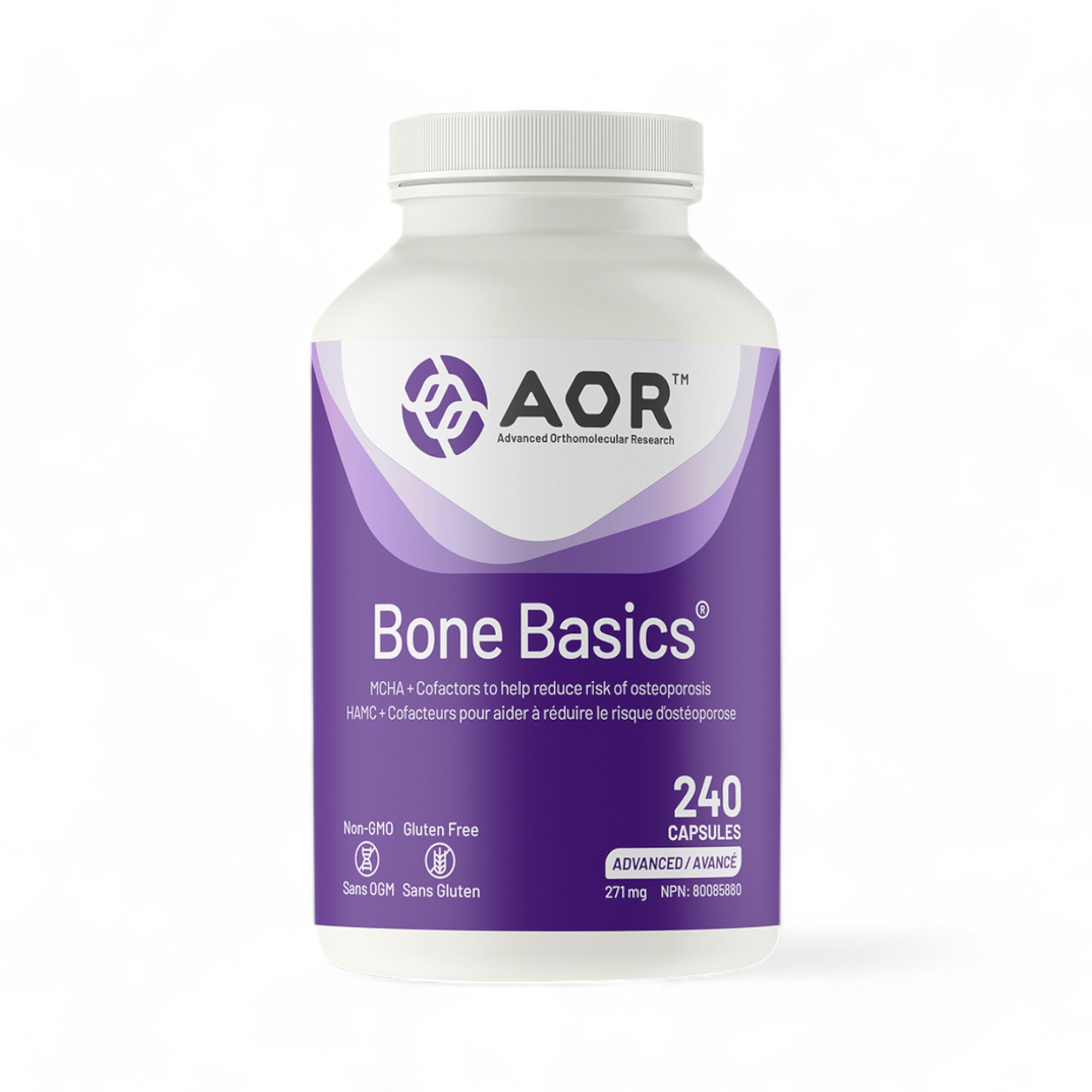 Bone Basics 240 capsules AOR