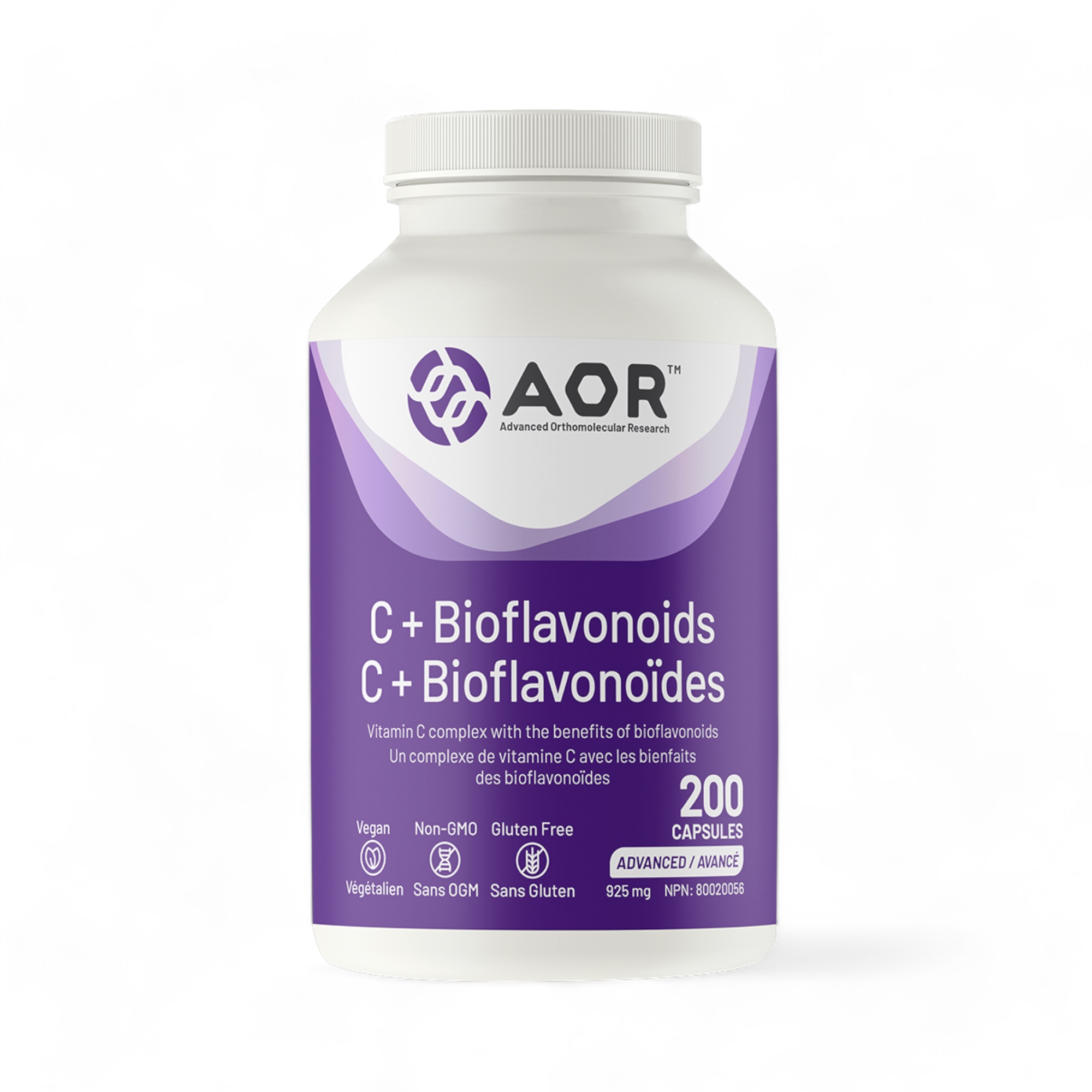 C + Bioflavonoïdes 200 capsules AOR