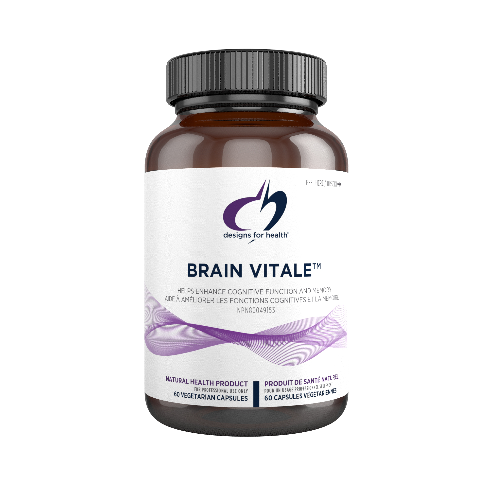 Brain Vitale 60 capsules Designs For Health