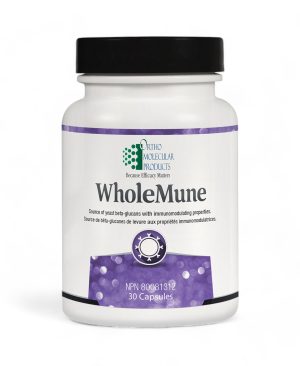 WholeMune 30 capsules Ortho Molecular Products
