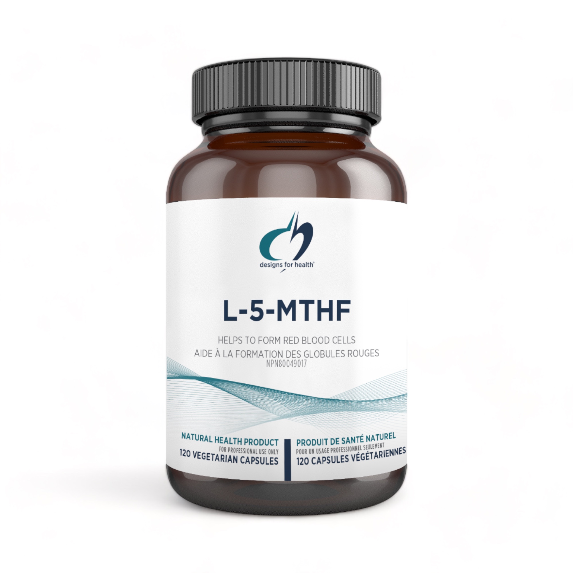 L-5-MTHF 120 capsules Designs For Health