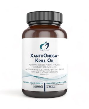 XanthOmega huile de krill 60 gélules Designs For Health