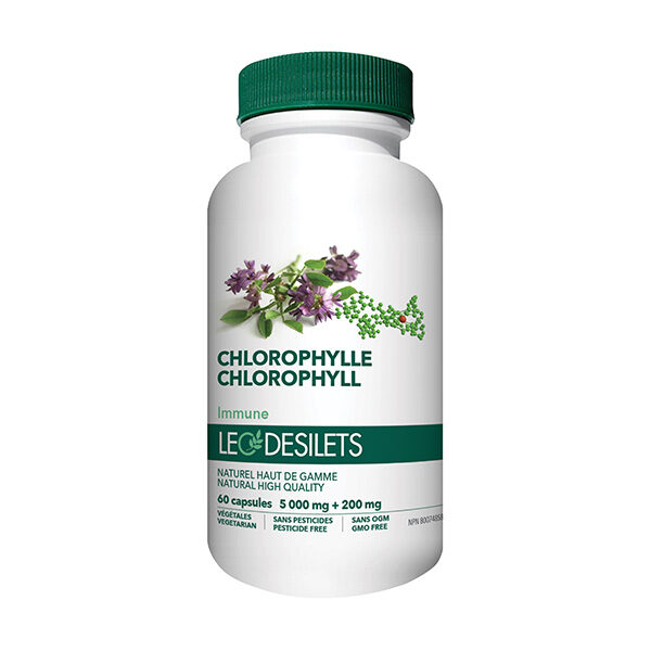 Chlorophylle 60 capsules Léo Désilets