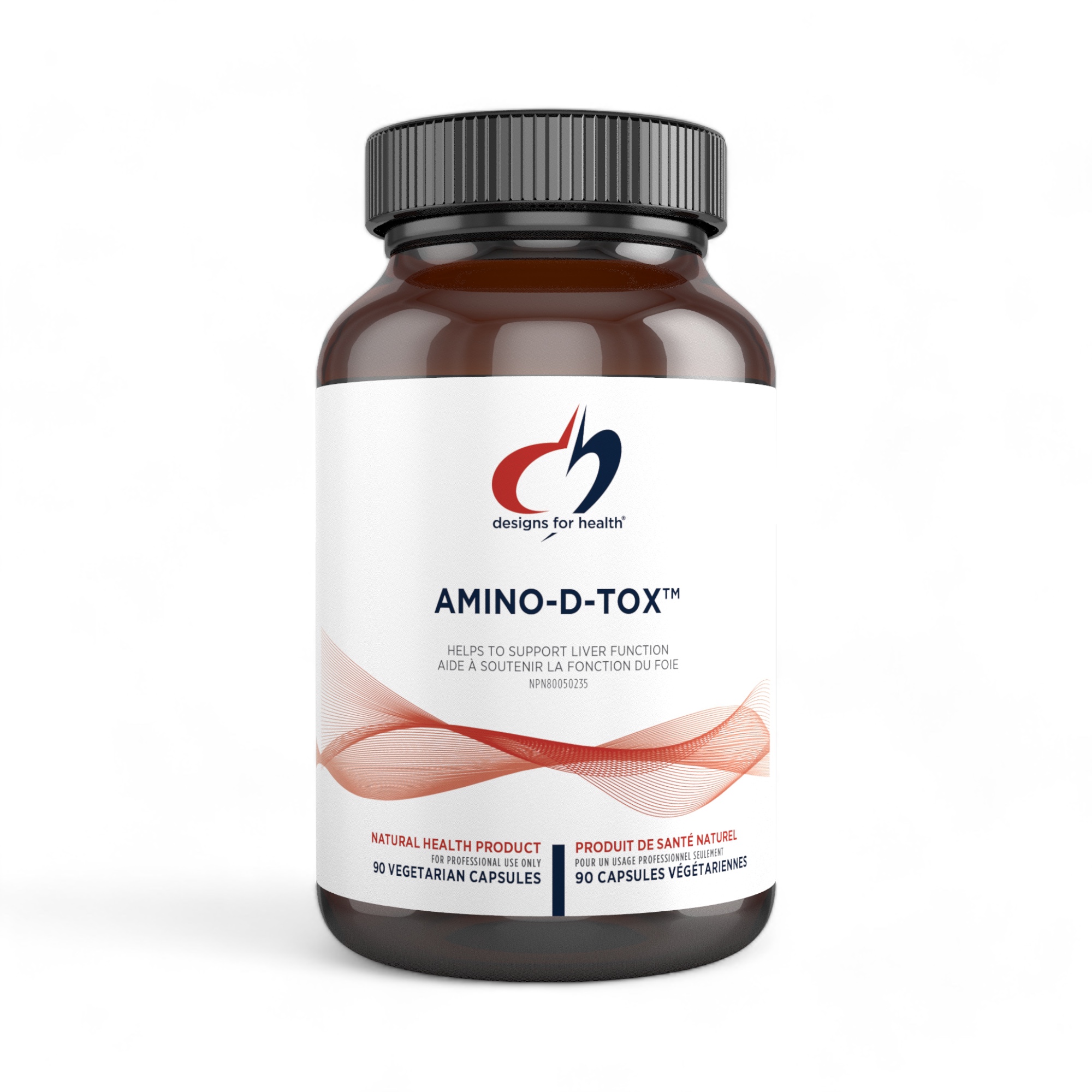 Amino-D-Tox 90 capsules végétariennes Designs For Health