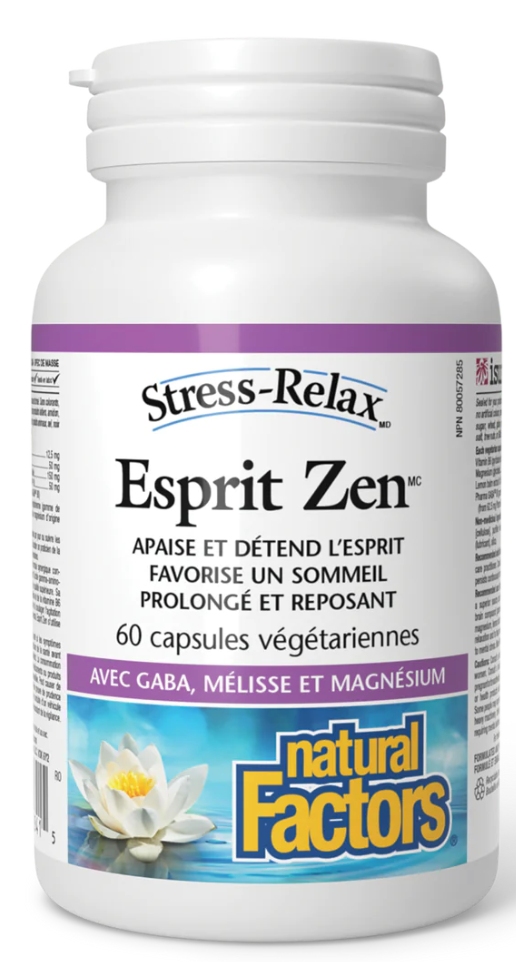 Esprit Zen 60 capsules Natural Factors