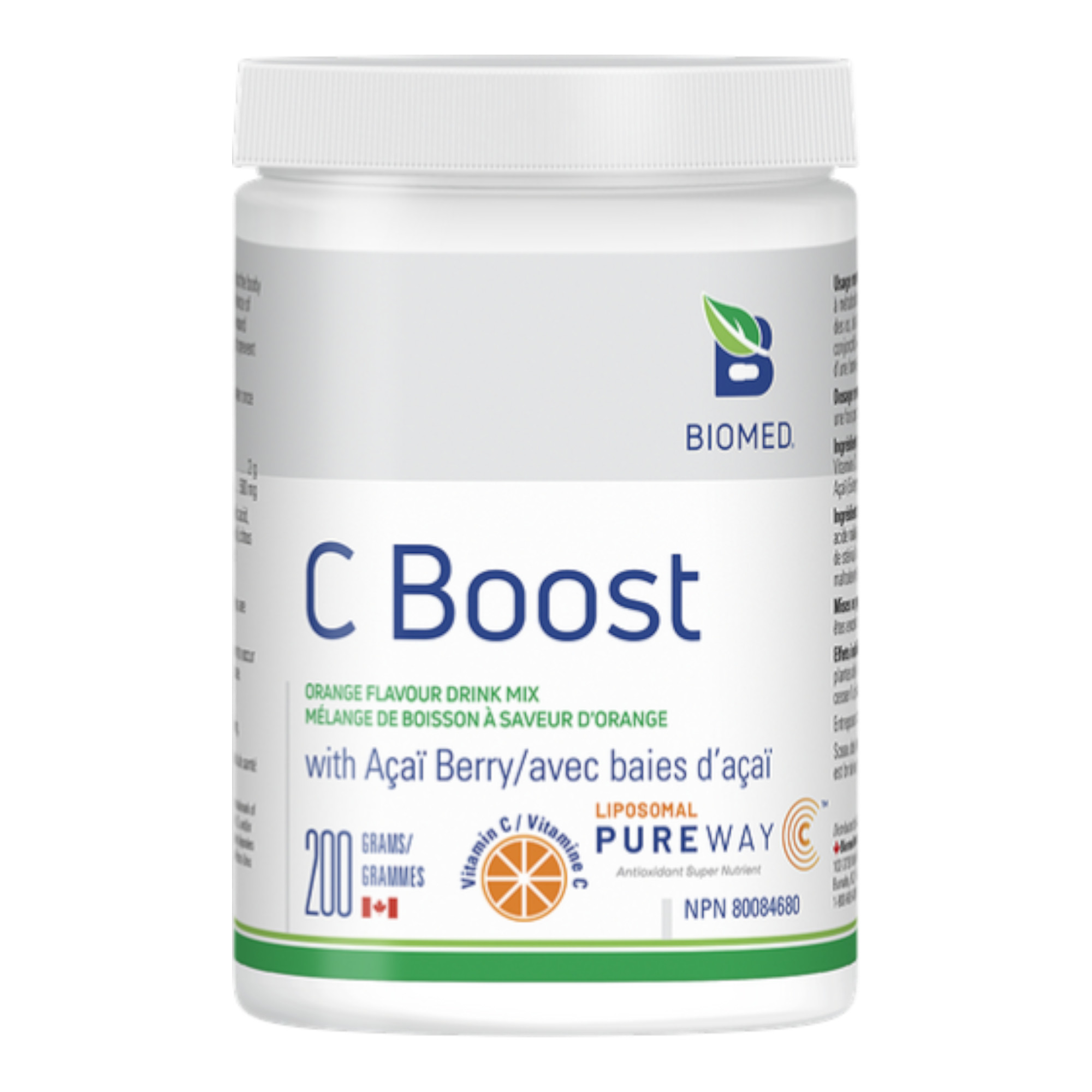 C Boost avec baies d'açai 200 g BioMed