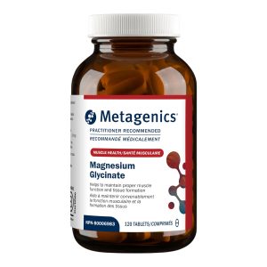 Magnesium Glycinate 120 comprimés Metagenics