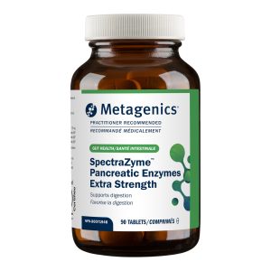 SpectraZyme Pancreatic Enzymes Extra Strength 90 comprimés Metagenics