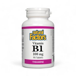 Vitamin B1 Thiamine 100mg 90 capsules Natural Factors