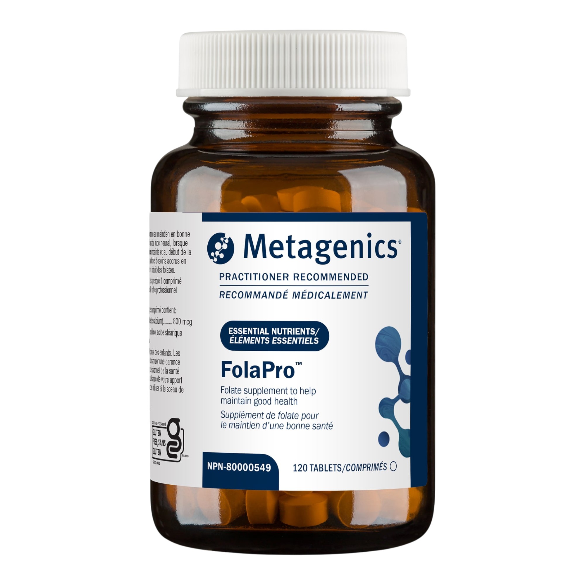 FolaPro™ 120 comprimés Metagenics