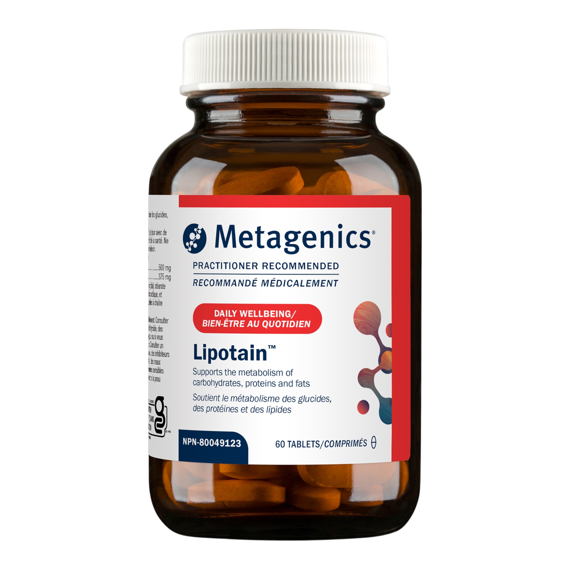 Lipotain™ 60 comprimés Metagenics
