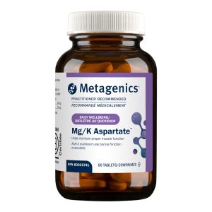Mg/K Aspartate™ 60 comprimés Metagenics