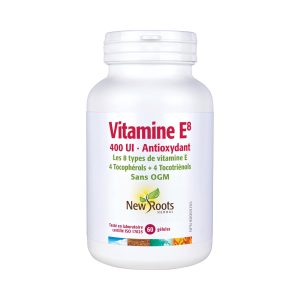 Vitamine E8 (400 UI) 60 gélules New Roots