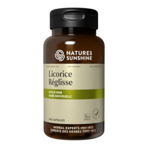 Réglisse - Licorice 100 capsules Nature's Sunshine