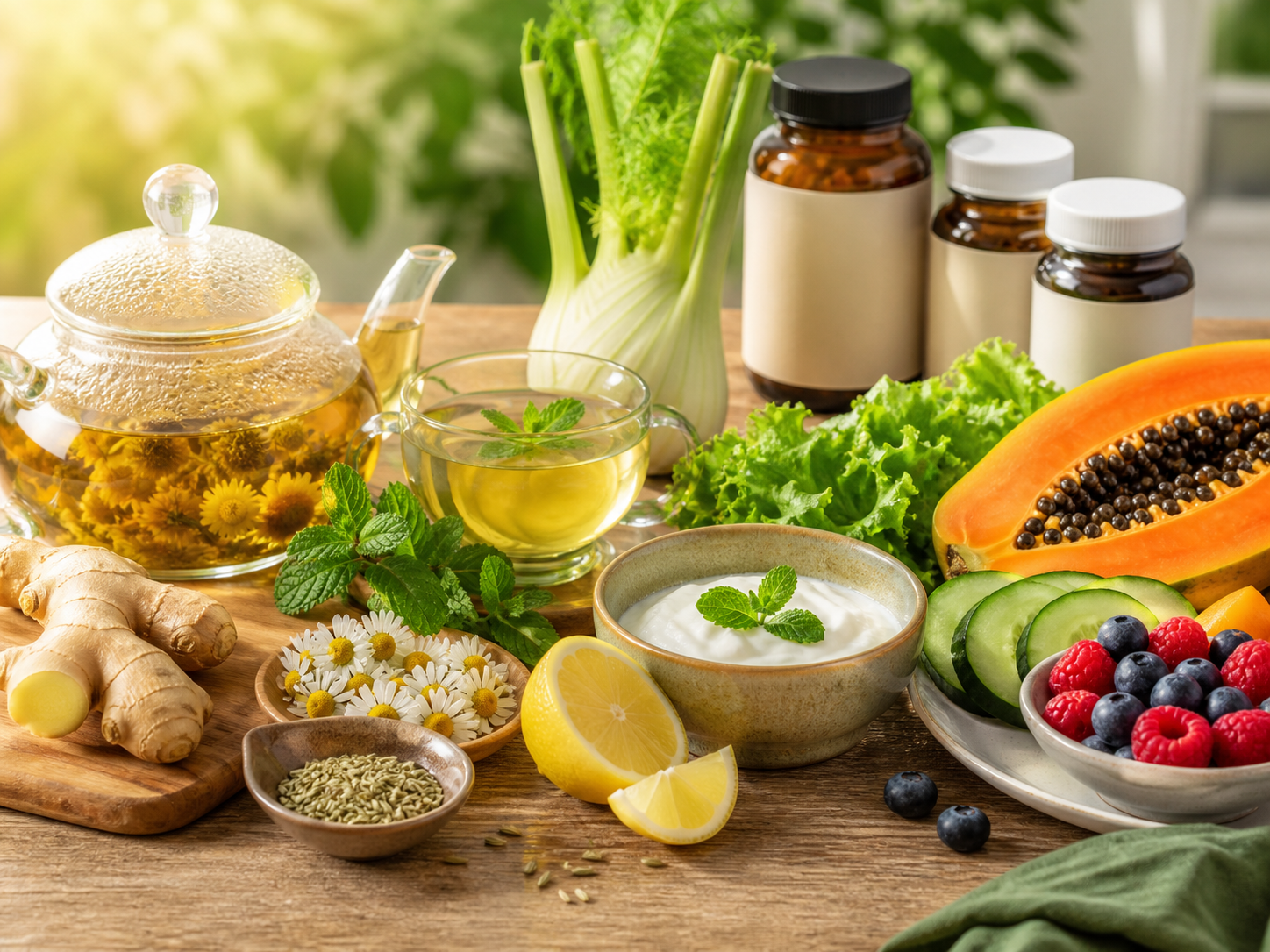 Produits naturels pour soutenir la digestion, l’estomac et le pancréas