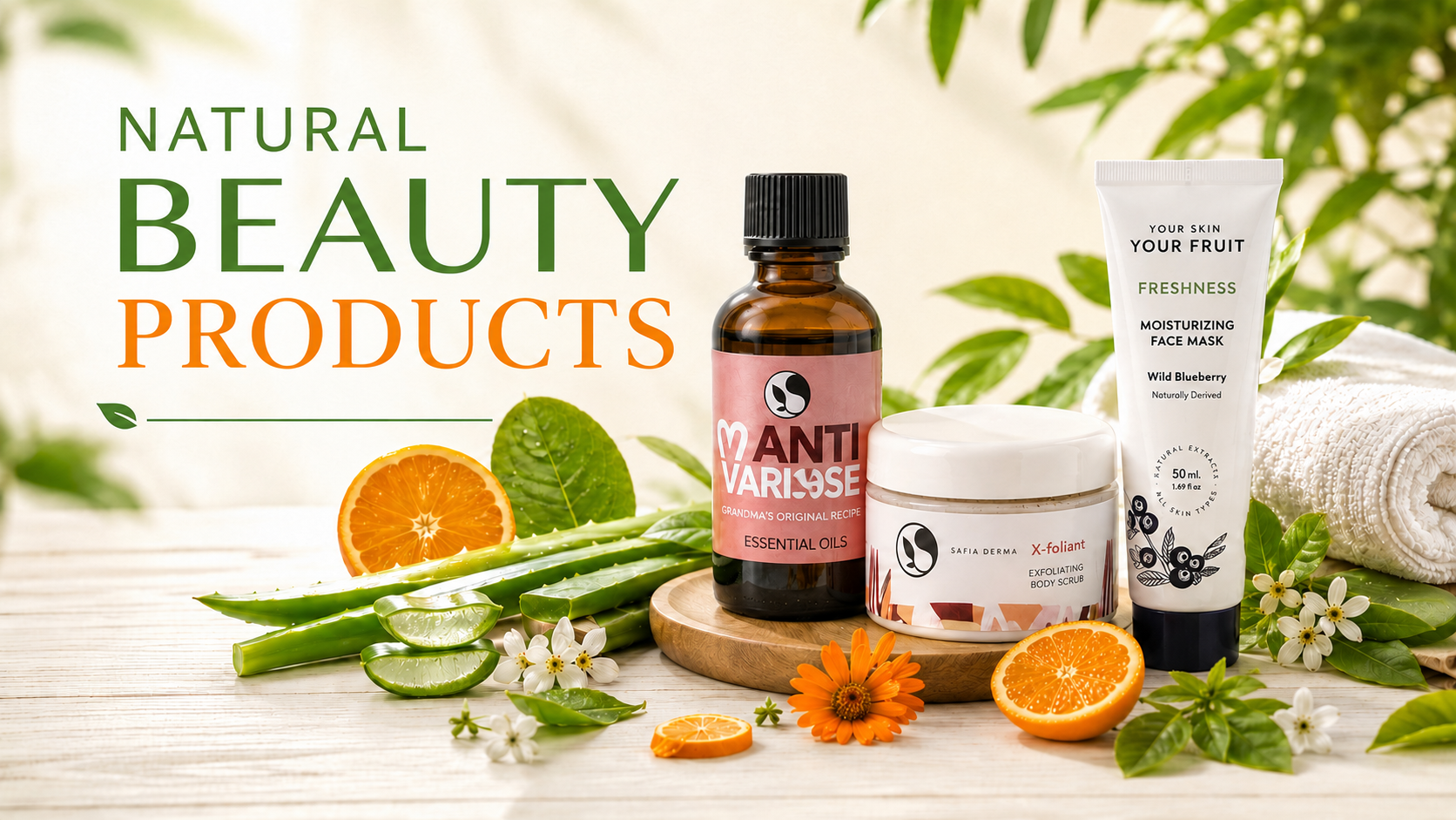 Natural beauty products