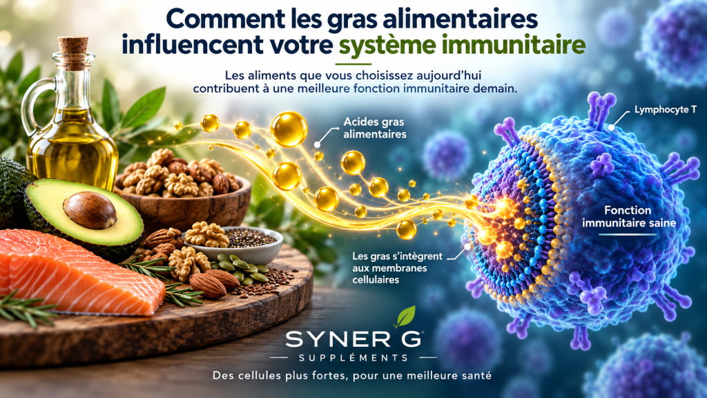 Gras alimentaires et système immunitaire