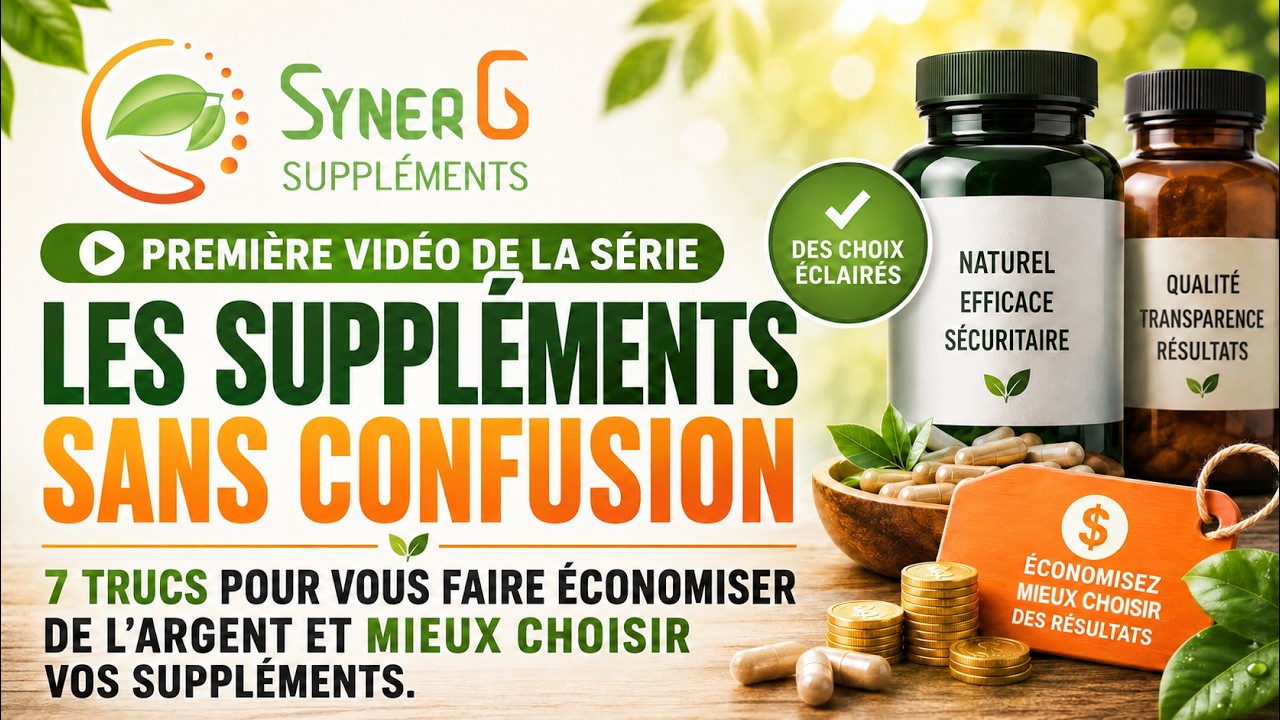 acheter des suppléments naturels